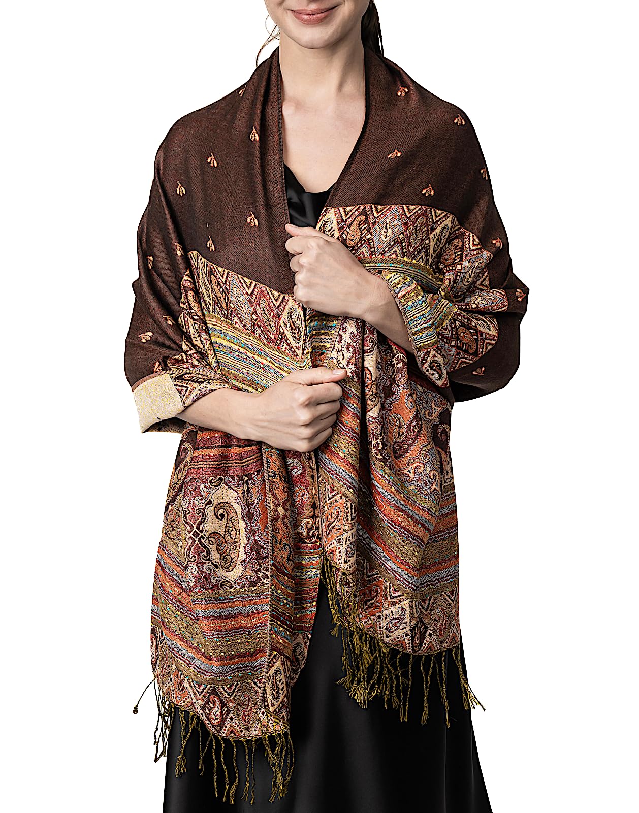 Brown Pashmina